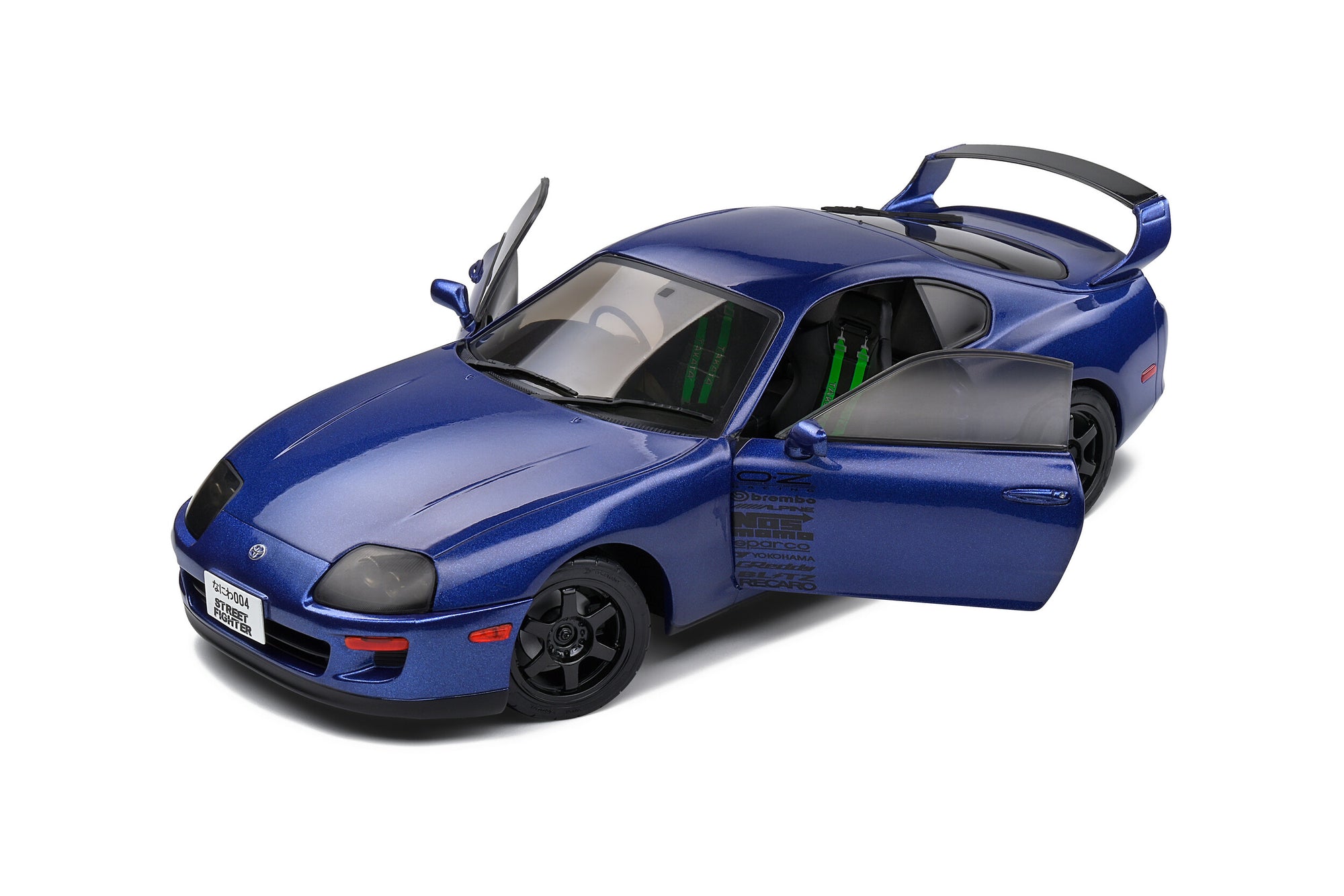Solido 1:18 Toyota Supra Mk4 (A80) Streetfighter – Dark Blue – 1993