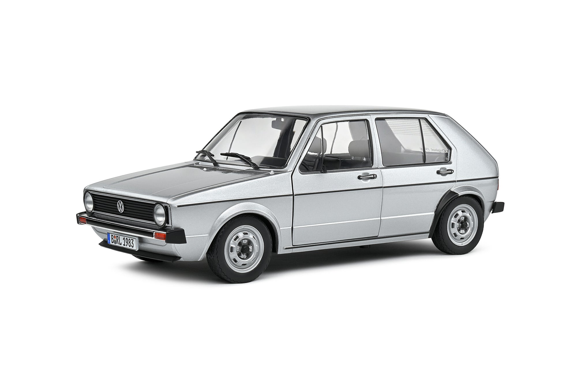 Solido 1:18 Volkswagen Golf L – Gris Metal – 1983
