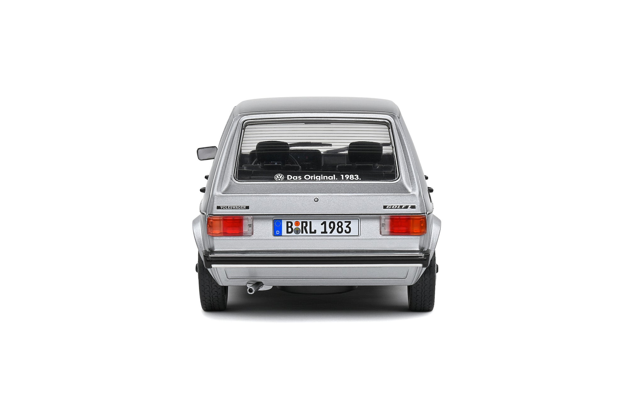Solido 1:18 Volkswagen Golf L – Gris Metal – 1983