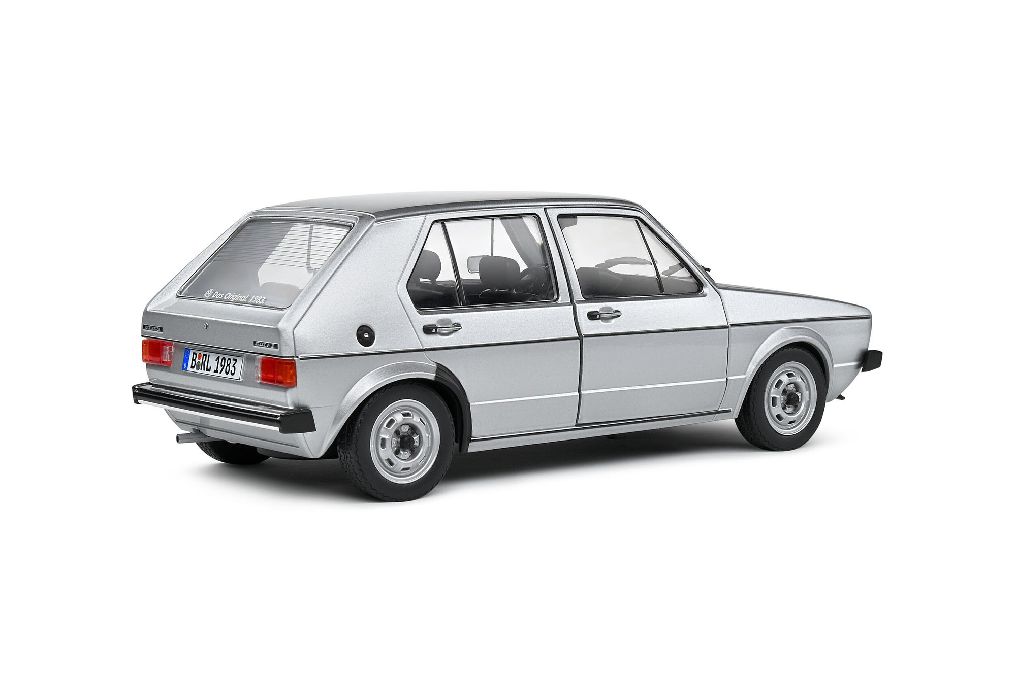 Solido 1:18 Volkswagen Golf L – Gris Metal – 1983