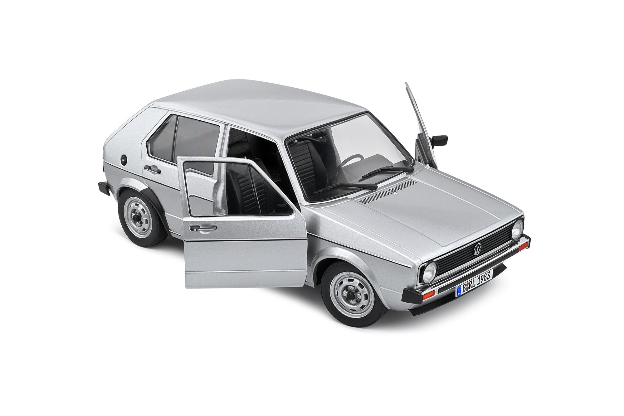 Solido 1:18 Volkswagen Golf L – Gris Metal – 1983