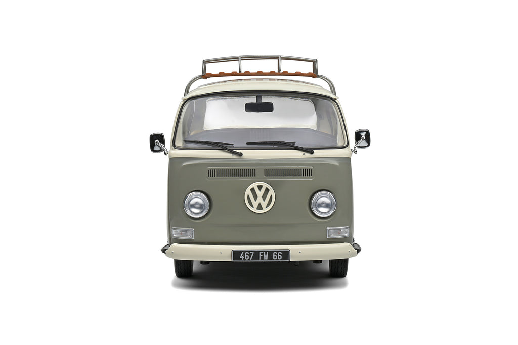 Solido 1:18 Volkswagen T2 Pick-Up – Grey | White – 1968