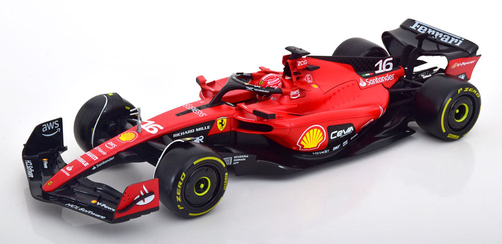 Bburago 1:18 Ferrari SF23 2023 Leclerc