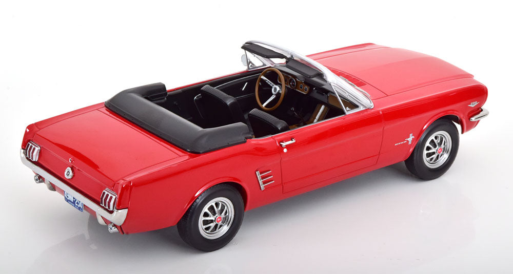 Norev 1:18 Ford Mustang Convertible 1966 red