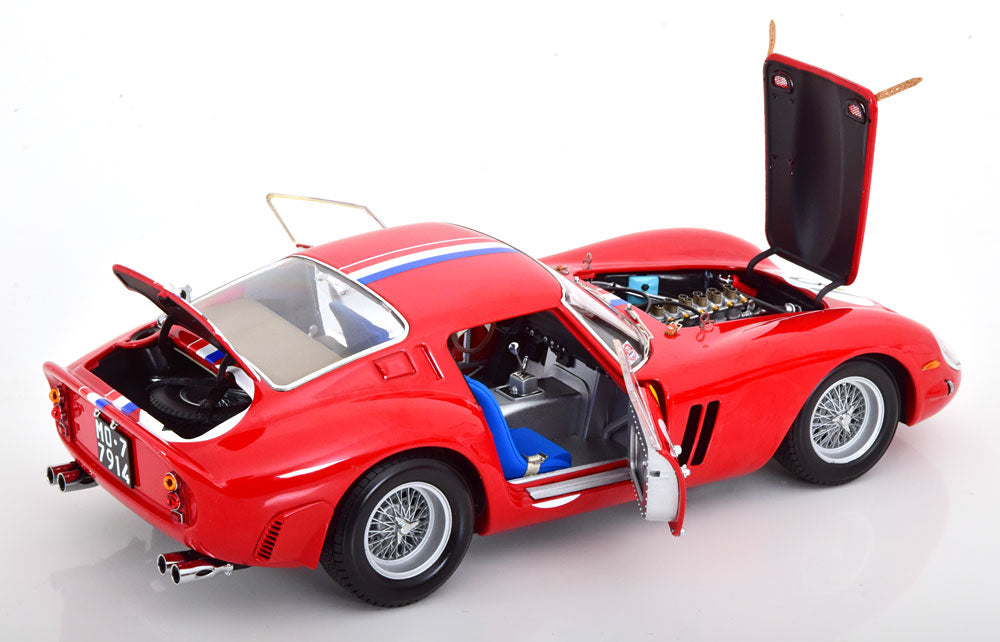 Kyosho 1:18 Ferrari 250 GTO No 19 2nd 24h Le mans 1962 Noblet/Guichet
