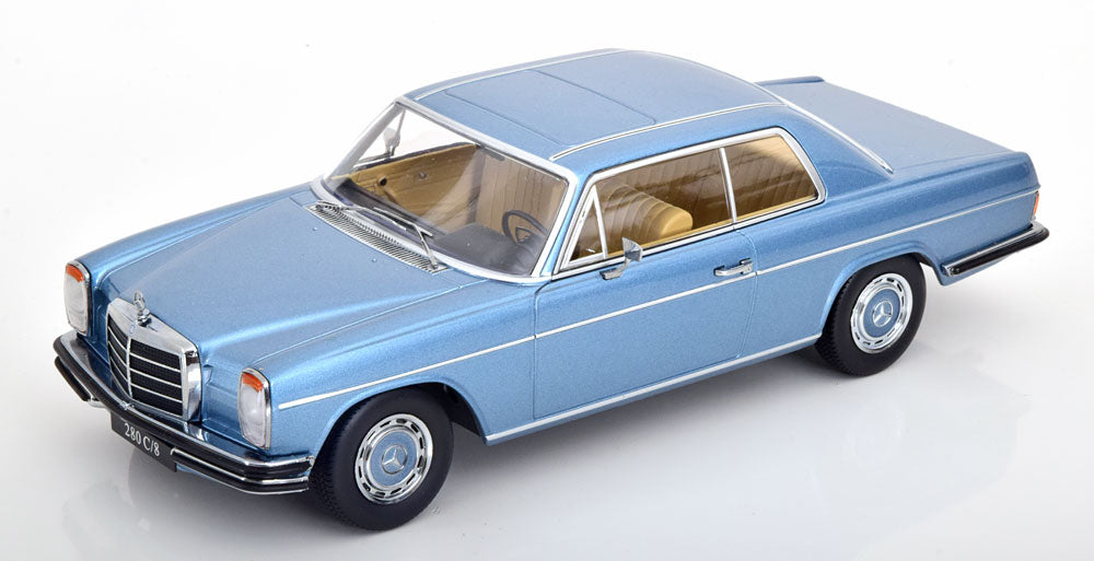 KK-Scale 1:18 Mercedes 280C/8 W114 Coupe 1969 lightblue-metallic
