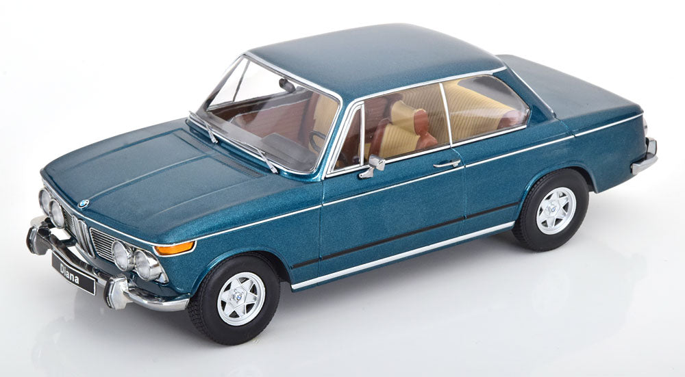 KK-Scale 1:18 BMW 2002 ti Diana 1970 turquoise-metallic