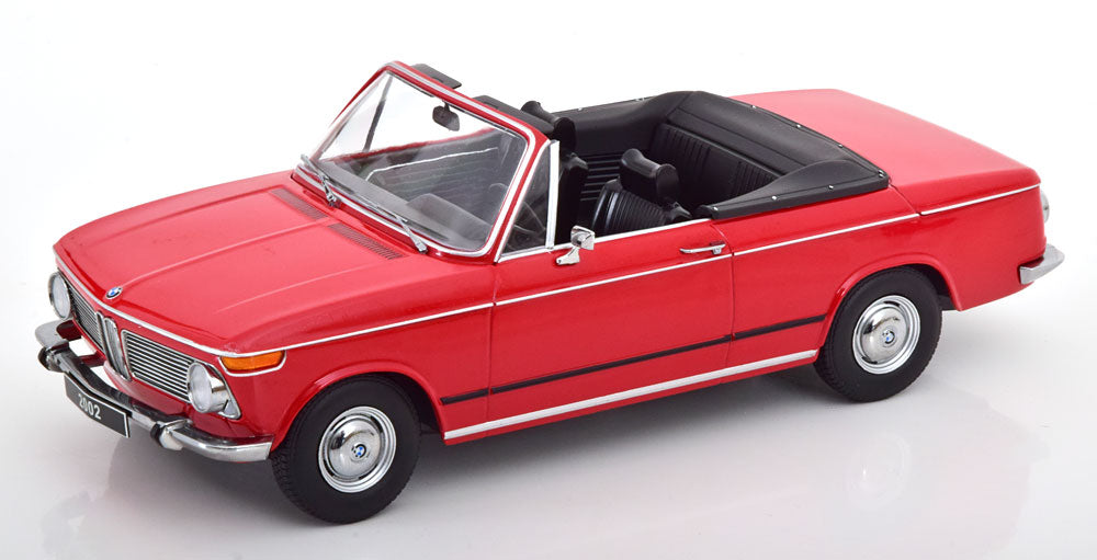 KK-Scale 1:18 BMW 2002 Convertible 1971 red