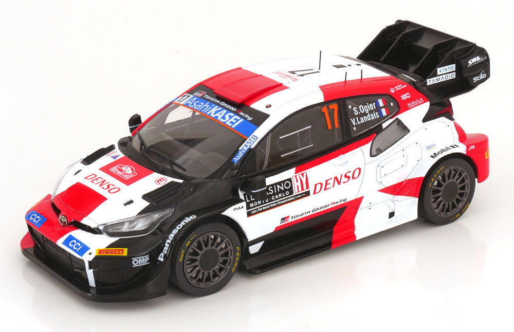 Ixo 1:18 Toyota GR Yaris Rally1 Winner Rally Monte Carlo 2023 Ogier/Landais