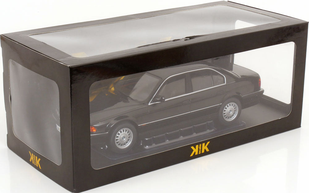 KK-Scale 1:18 BMW 740i E38 Bang Boom Bang 1994 black-metallic Kampmann