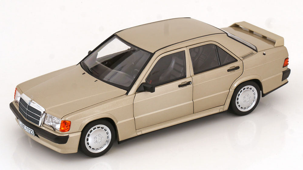 Norev 1:18 Mercedes 190 E 2.3 16V 1984 lightgold ( Dealer's Edition )
