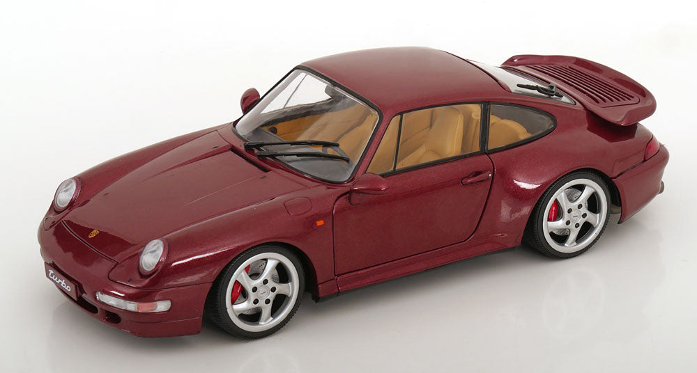 Solido 1:18 Porsche 911 (993) Turbo 1997 darkred-metallic