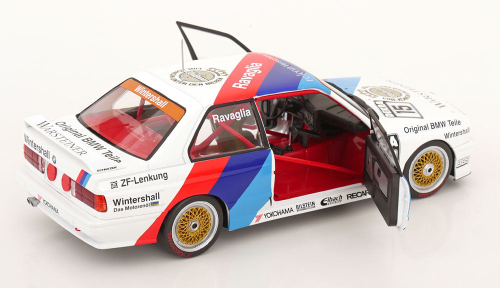 WERK83 1:18 BMW M3 (E30) #15 DTM Champion 1989 Roberto Ravaglia