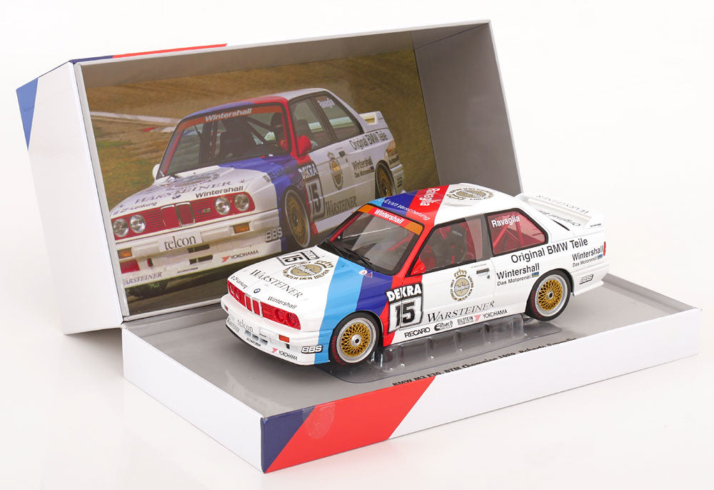 WERK83 1:18 BMW M3 (E30) #15 DTM Champion 1989 Roberto Ravaglia