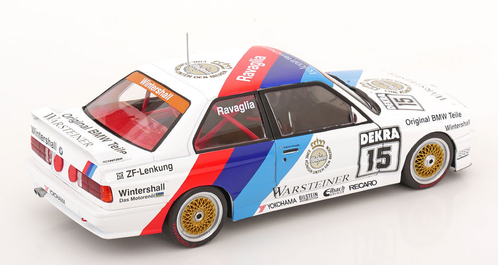 WERK83 1:18 BMW M3 (E30) #15 DTM Champion 1989 Roberto Ravaglia
