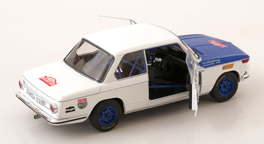 Solido 1:18 BMW 2002 Tii No 24 Rally Monte Carlo 1969 Mäkinen/Easter