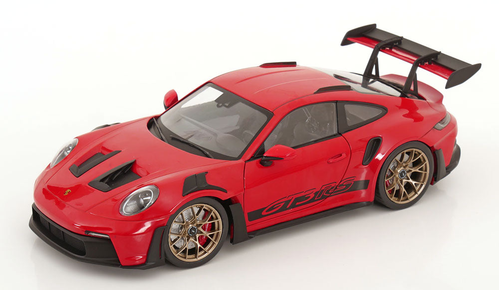 Solido 1:18 Porsche 911 (992) GT3 RS 2024 red black