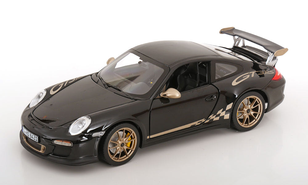 Norev 1:18 Porsche 911 (997 II) GT3 RS 2009 Grey golden