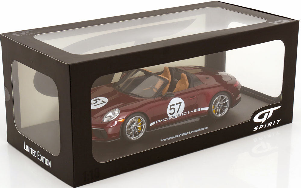 GT Spirit 1:18 Porsche 911 (991.2) Speedster Heritage Edition redmetallic white Limited Edition 999 pcs