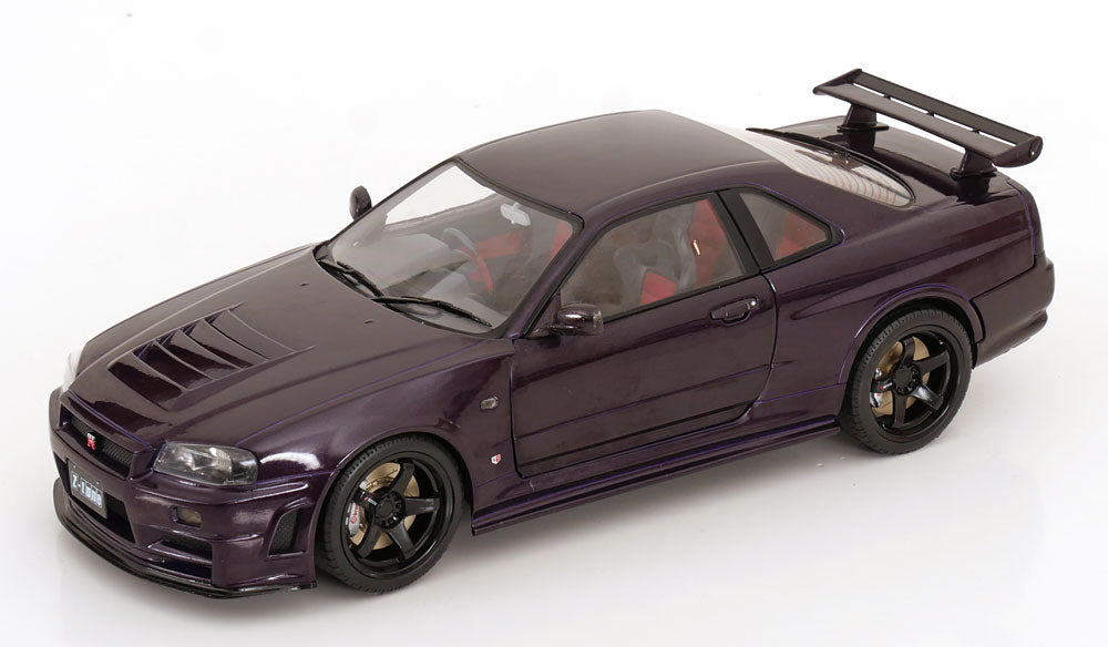 Solido 1:18 Nissan Skyline (R34) GT-R Z Tune 1999 purple-metallic
