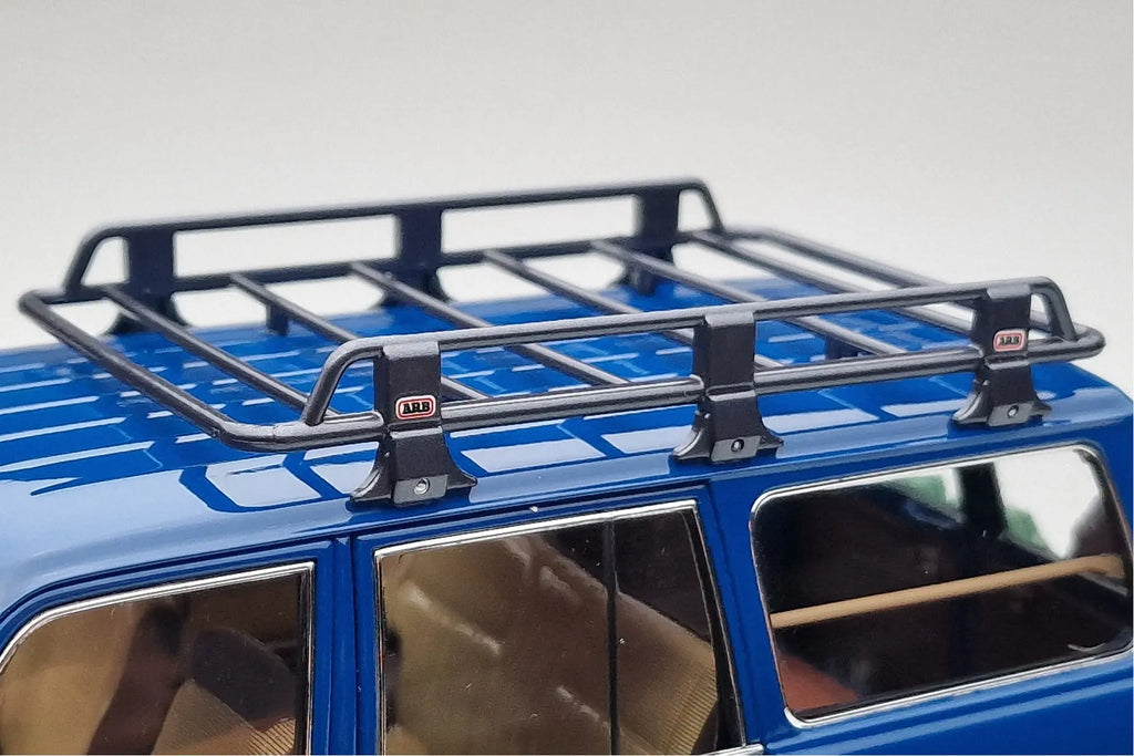 Kyosho 1:18 Toyota Land Cruiser 60 Blue With Optional Parts