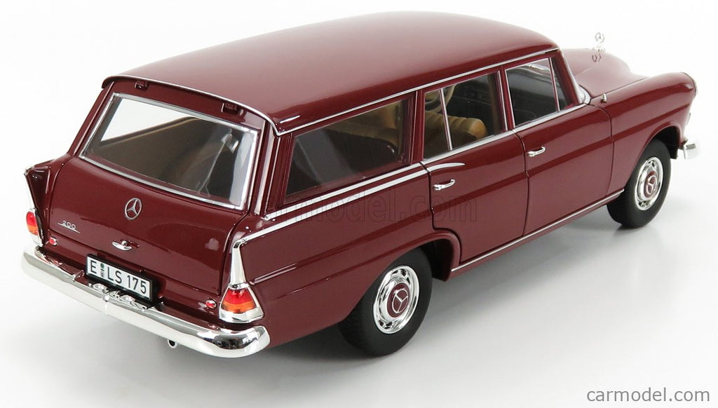 Norev 1:18 Mercedes 200 Universal W110 B II 1966 Dark Red
