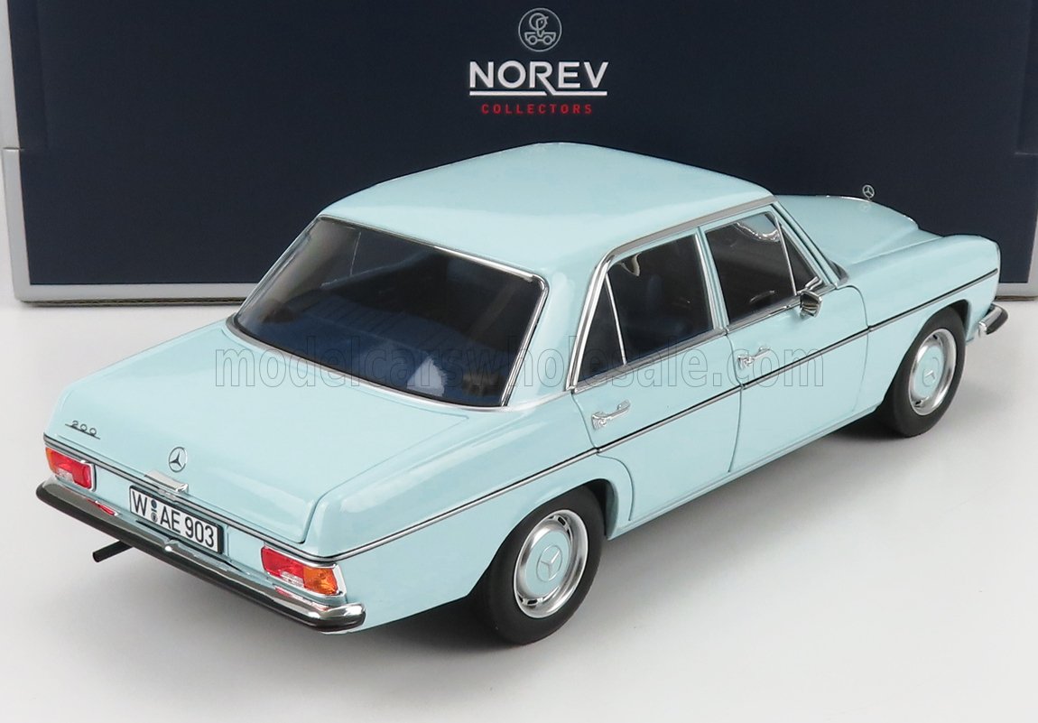 Norev 1:18 Mercedes-Benz 200 1968  Light Blue