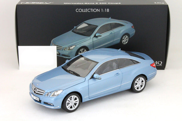 Norev 1:18 Mercedes-Benz E-Class Coupe 2009 Blue metallic