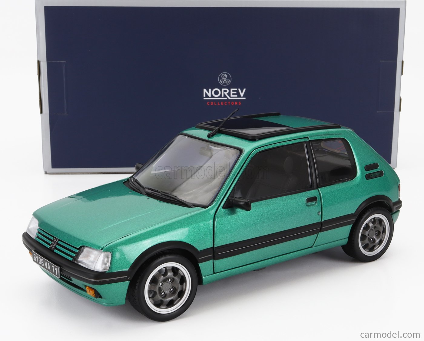 NOREV 1:18 - PEUGEOT - 205 1.9 GTi GRIFFE WITH WINDOWROOF 1991