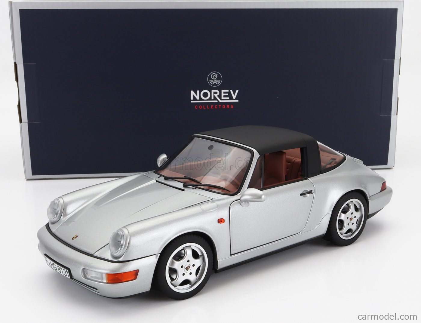 Norev 1:18 Porsche 911 (964) Carrera 4 Targa 1990 silver