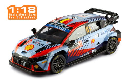 Ixo 1:18 Hyundai i20 N Rally 1 Winner Monte Carlo 2024 Neuville/Wydaeghe