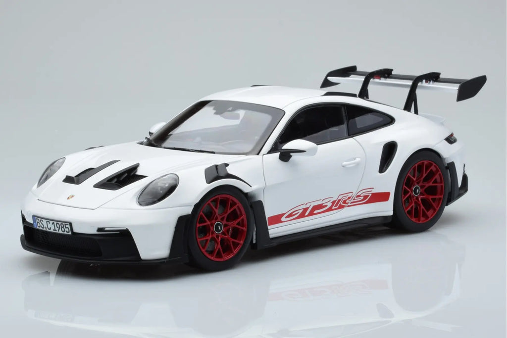 Norev 1:18 Porsche 911 992 GT3 RS White Pyro Red