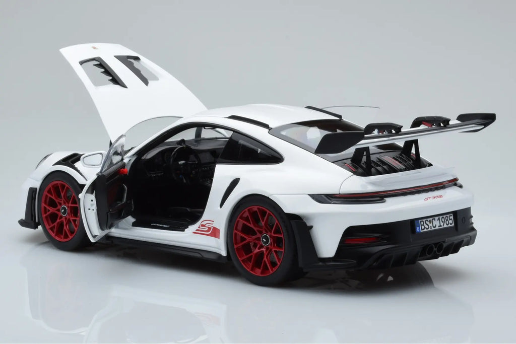 Norev 1:18 Porsche 911 992 GT3 RS White Pyro Red