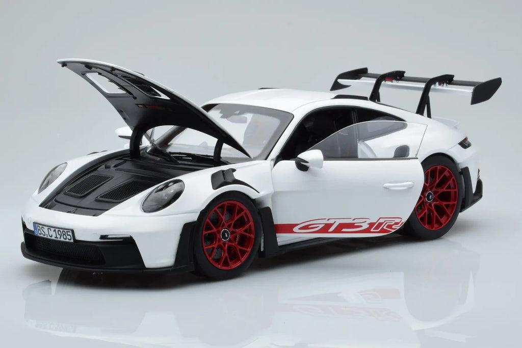 Norev 1:18 Porsche 911 992 GT3 RS White Pyro Red