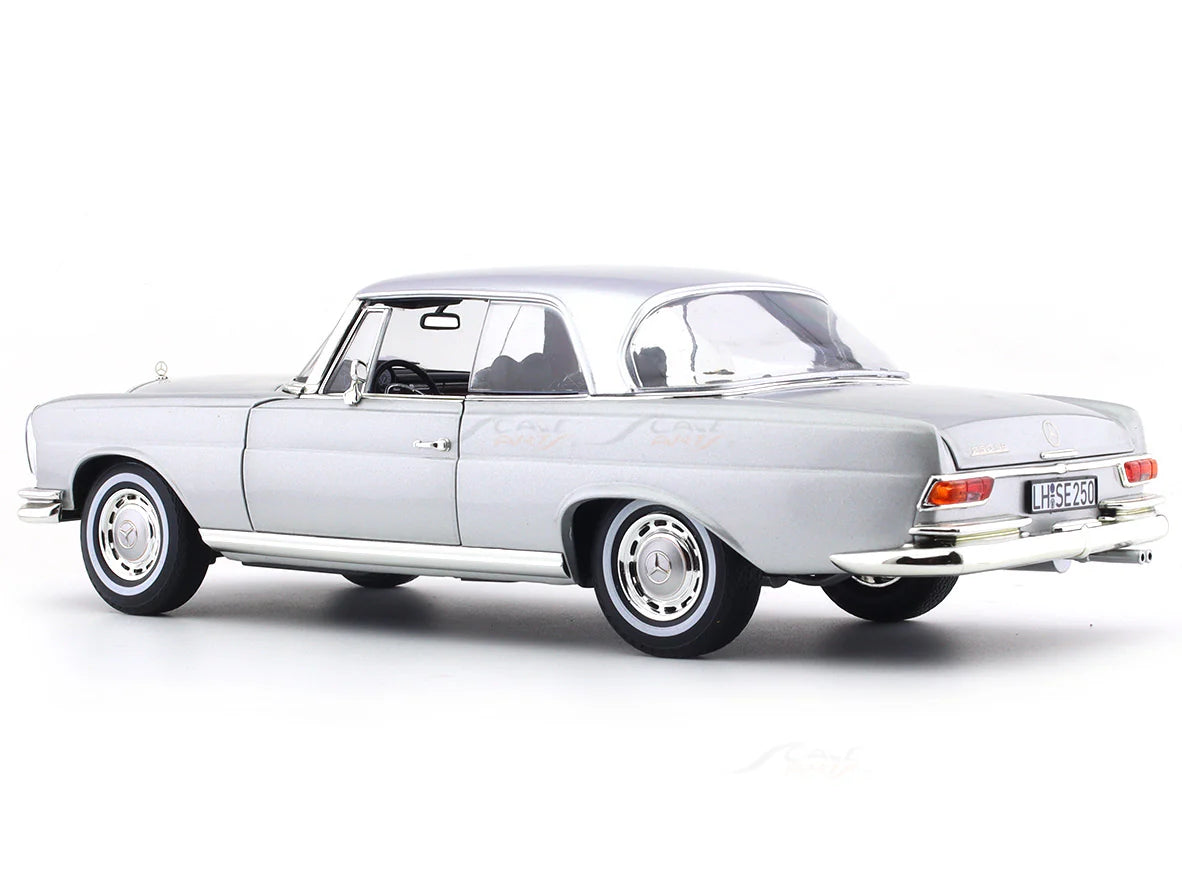 Norev 1:18 1969 Mercedes Benz 250 SE Coupe, Silver