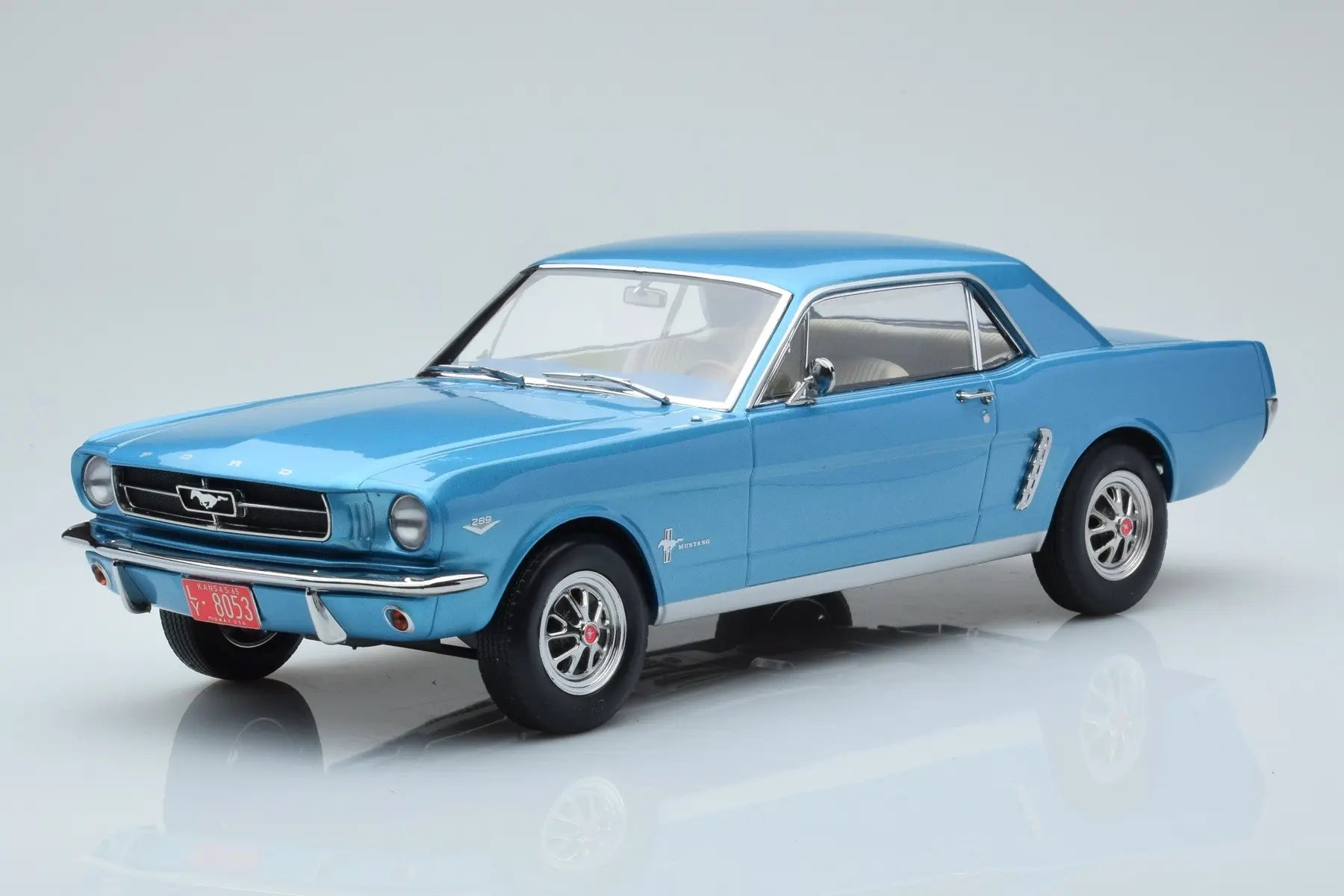 Norev 1:18 Ford Mustang Coupe 1965 Turquoise