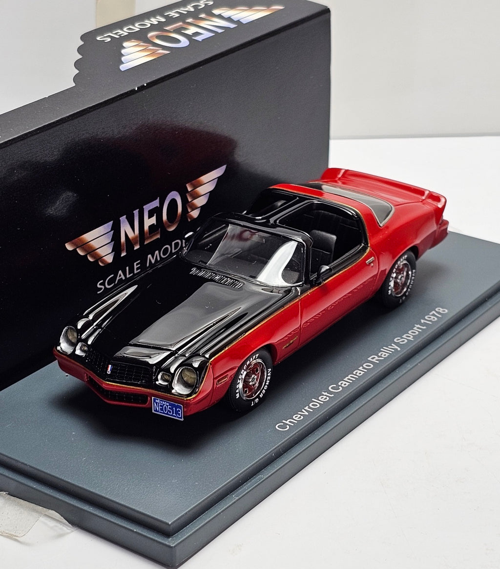 NEO 1:43 Chevrolet Camaro Rally Sport 1978