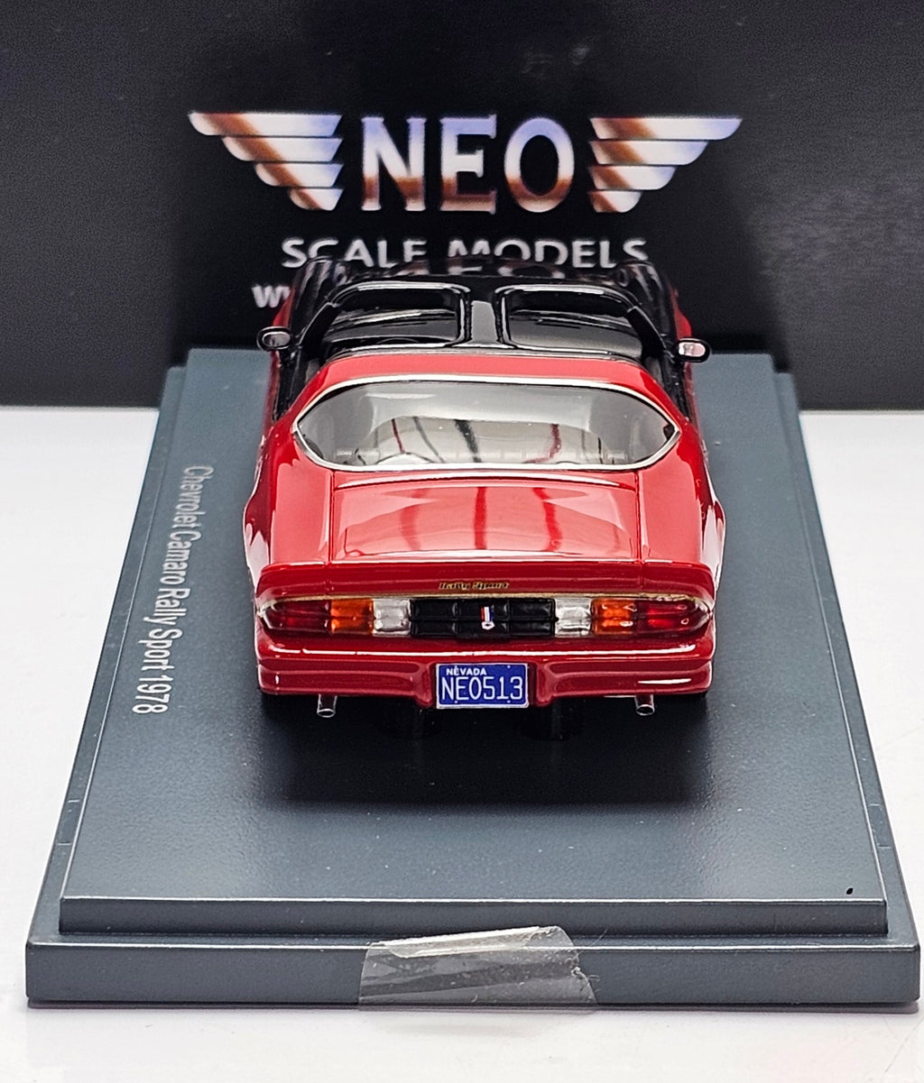 NEO 1:43 Chevrolet Camaro Rally Sport 1978