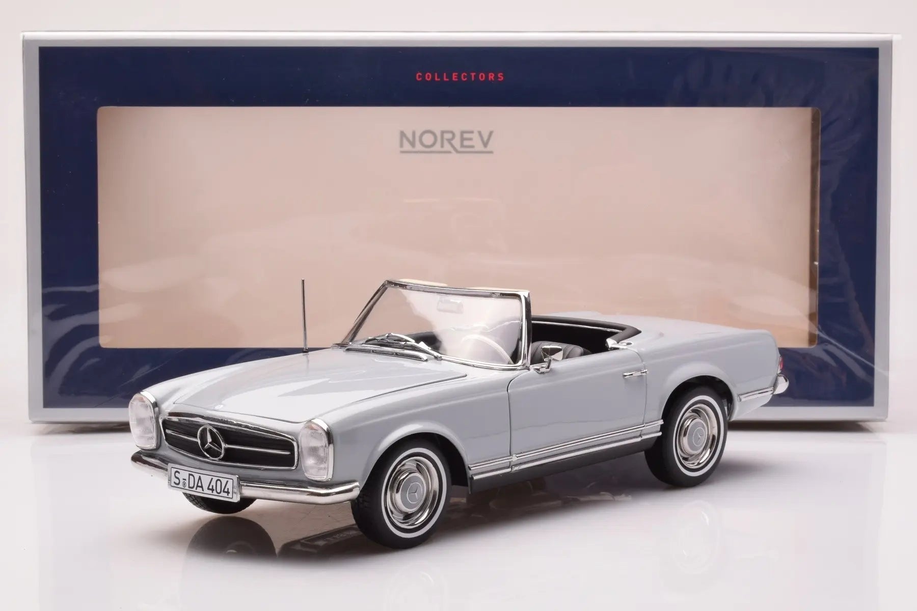 Norev 1/18 Mercedes 230 SL W113 Pagoda Grey
