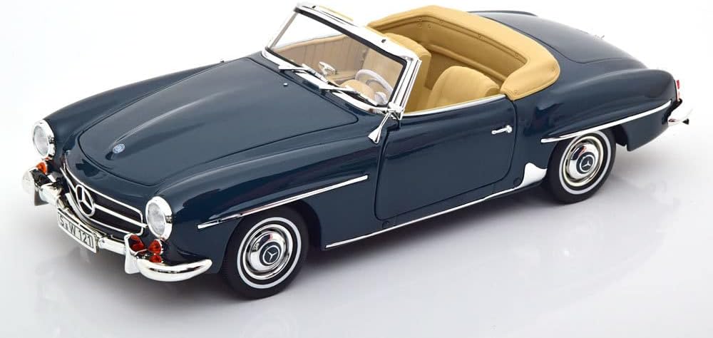 Norev 1:18 Mercedes Benz 190 SL W121 Roadster 1957 grey-blue