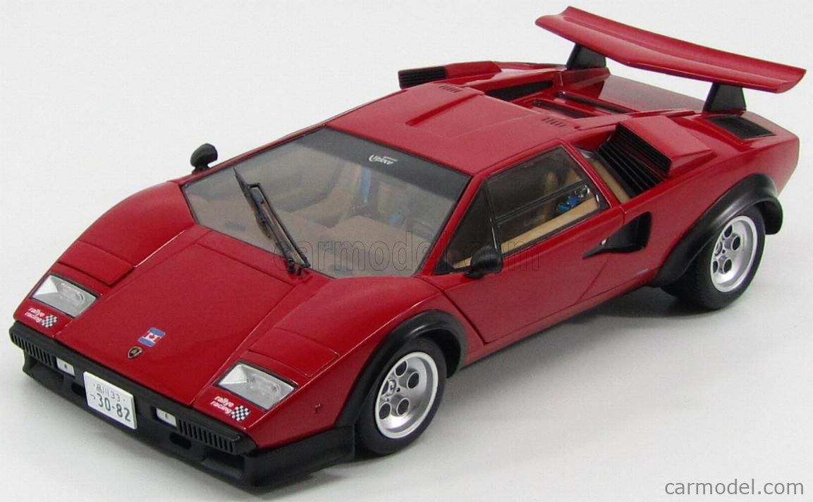 KYOSHO 1:18 - LAMBORGHINI - COUNTACH LP500S WALTER WOLF 1982