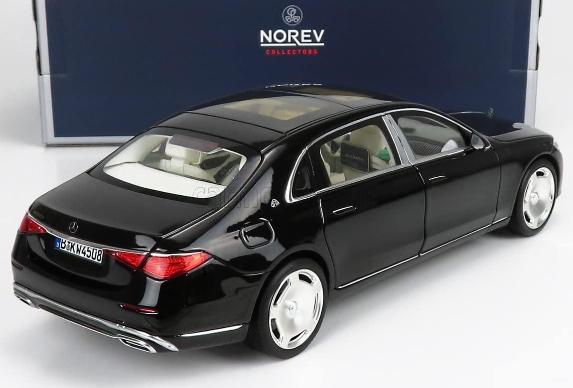 Norev 1:18 Maybach S 680 4MATIC 2021-Black Mercedes-Benz