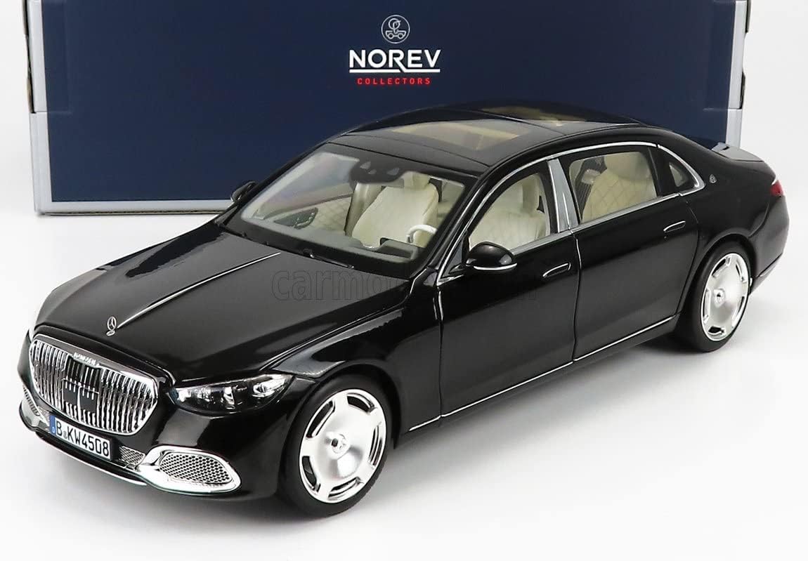 Norev 1:18 Maybach S 680 4MATIC 2021-Black Mercedes-Benz