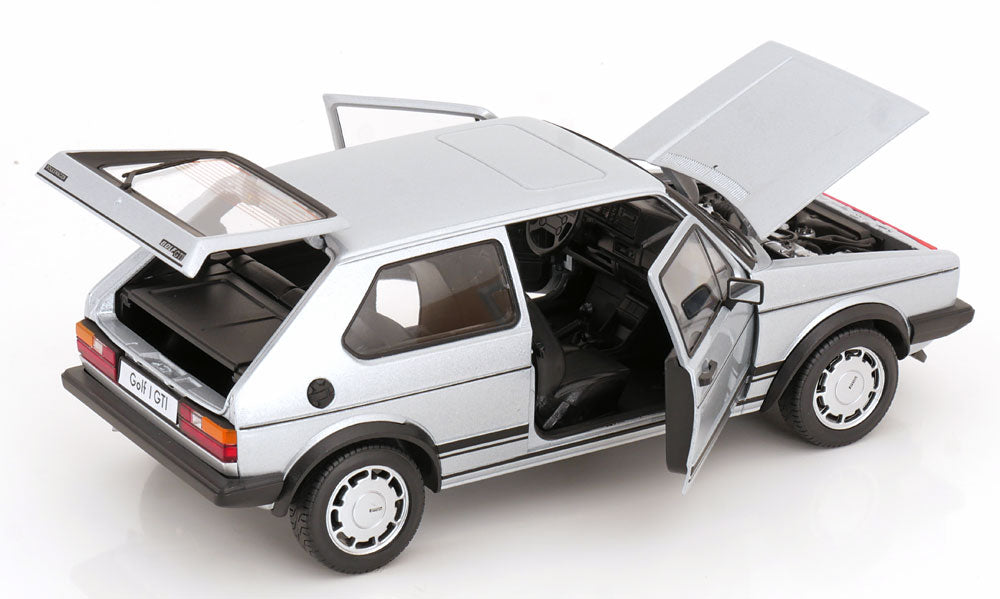Welly 1:18 VW Golf 1 GTI Pirelli 1983 silver