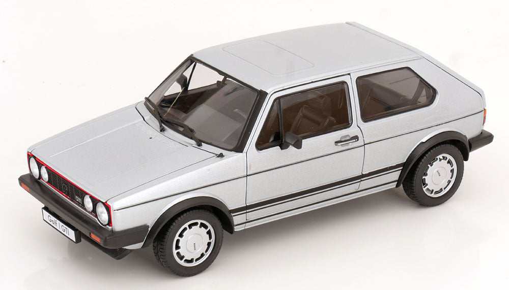 Welly 1:18 VW Golf 1 GTI Pirelli 1983 silver