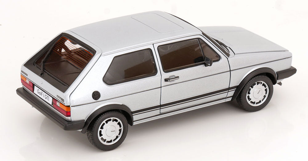 Welly 1:18 VW Golf 1 GTI Pirelli 1983 silver