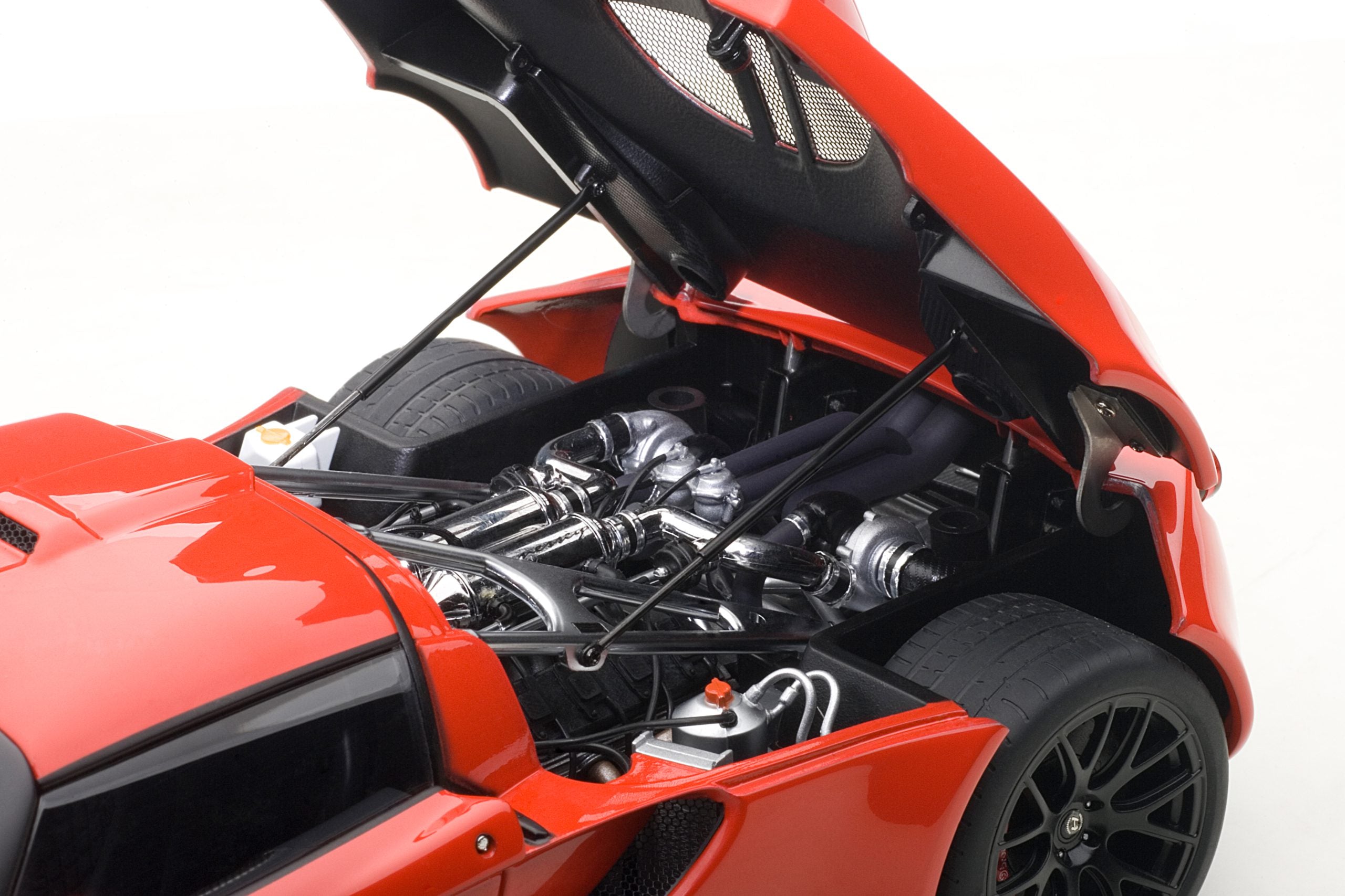 Autoart 1:18 Hennessey Venom GT Spyder (Red) – MiniAuto Diecast Models