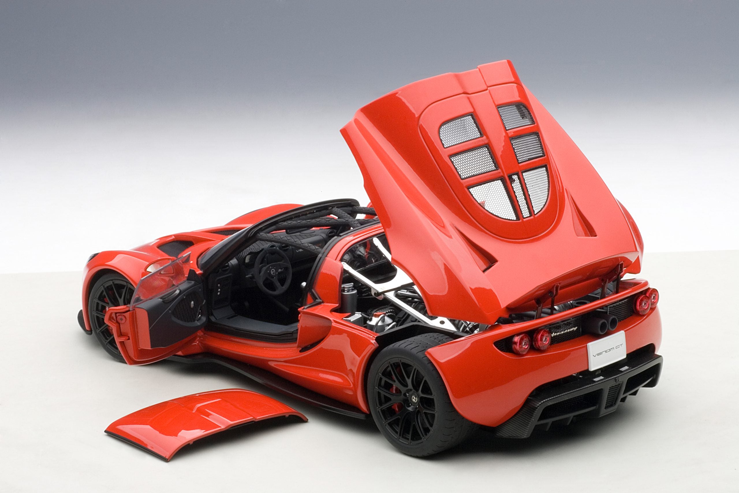 Autoart 1:18 Hennessey Venom GT Spyder (Red) – MiniAuto Diecast Models