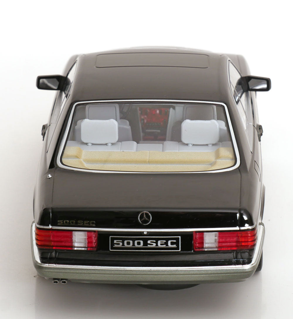 KK-Scale 1:18 Mercedes 500 SEC C126 1985 black