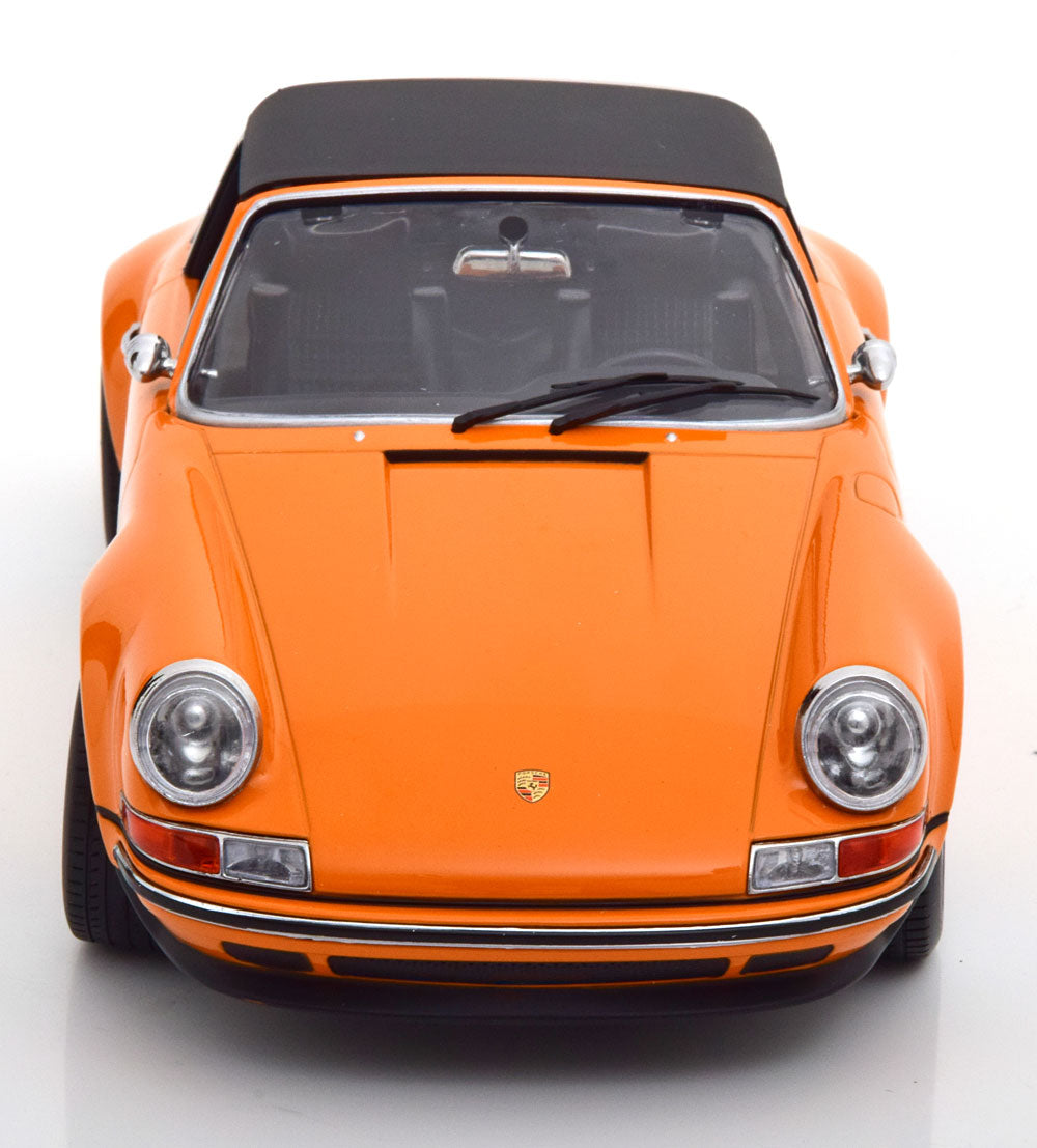 KK-Scale 1:18 Singer 911 Targa orange